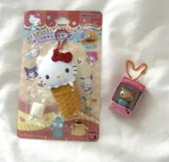 サンリオアイスクリーミィケースチャームマスコット キティ　チョコボックス　セット