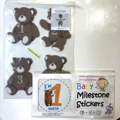 マンスリーステッカー 3coins スリコ　おまけ付き