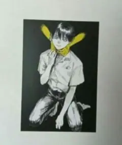 特典「光が死んだ夏／モクモクれん」両面イラストカード