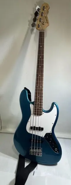 FERNANDES エレキベース ブルー　バックオプションあり FERNANDES エレキベース ブルー セットバックオプション、他ケーブル