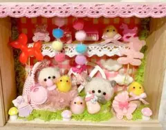 BABY BOX大サイズ♡フタ付き♡羊毛フェルト