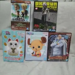 【新品未開封】ワンピース チョッパー、ガープなど最新フィギュアセット