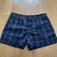ユニクロ　チェック柄ショートパンツ 64のサムネイル