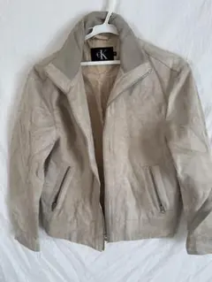 Calvin Klein ベージュ　ジャケット