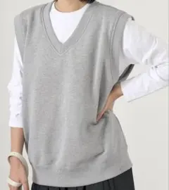 セール！大幅値下げ！LOOPWHEELER (IENA) Vネックベスト