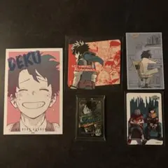 【本日限定価格】ヒロアカ原画展　緑谷出久おまとめセット　5点