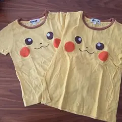キッズ ポケモン ピカチュウ 半袖Tシャツ 110 130セットのサムネイル