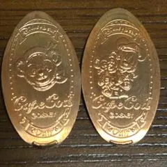 ダッフィー　ミッキー　ディズニー　スーベニアメダル