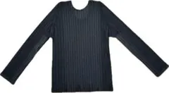 PLEATS PLEASE イッセイミヤケ 長袖 カットソー ブラック 4 - メルカリ