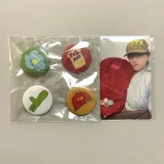 JO1 川西拓実 トレカ 144 缶バッジ メンプロ