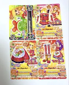 8708♧ピザコーデ セット アイカツ 劇場版 ピザハット コラボカード