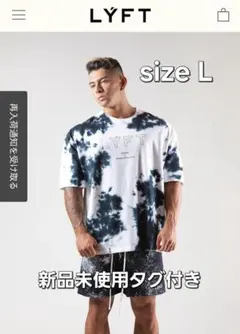 LYFT リフト デスメタルロゴメッシュビッグTシャツ オーバーサイズ 極