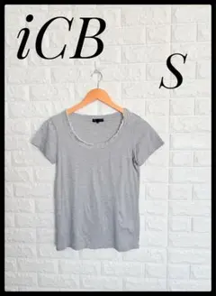 iCB アイシービー グレー　T シャツ　Sのサムネイル