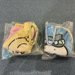 映画ちいかわ 人魚の島のひみつ ダイカットポーチ 2種セット　ハチワレ　うさぎ