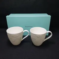 専用Y2972-3 ティファニー テラス マグカップ 2個セット 箱付き て