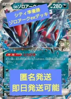 最新 シティ準優勝デッキ Nのゾロアークex 構築済みデッキ