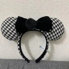 ディズニー カチューシャ 千鳥柄