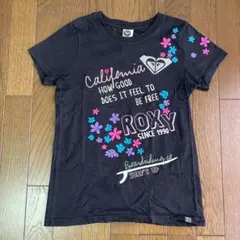 ROXY ロキシー ロゴTシャツ 【M】黒 ブラック