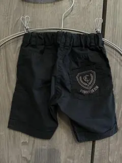COMME CA ISM ブラック ハーフパンツ 90