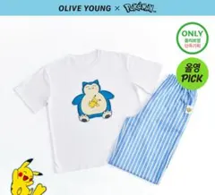 【完売】オリヤン ポケモン パジャマ ルームウェア オリーブヤング Mサイズのサムネイル