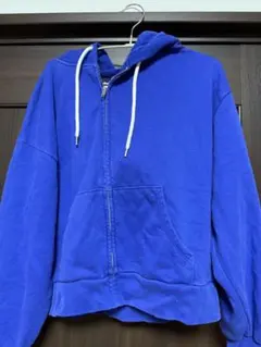 GAP フード付きパーカー Mサイズ 青のサムネイル