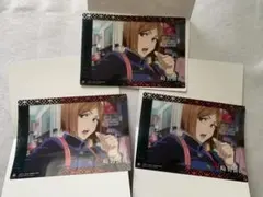 呪術廻戦　クリアビジュアルポスター　釘崎野薔薇3枚セット