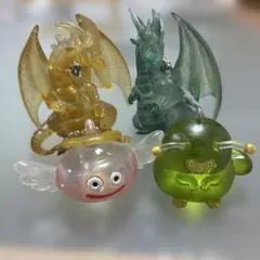 ドラゴンクエスト　クリスタルモンスター4個セット　ブラックドラゴン他