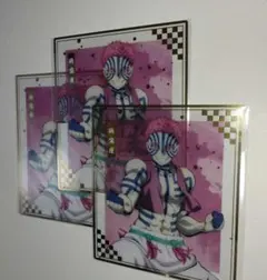 鬼滅の刃 アニプレックスくじ 猗窩座 アクリル色紙まとめ売り