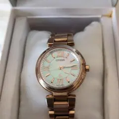 シチズン　ソーラー電波時計　エコドライブ