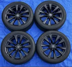 テスラ モデルx 20インチ タイヤホイールセット マットブラック塗装