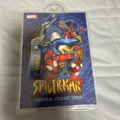 USJ限定 スパイダーマン ストラップ　スパイダーマン筆箱　怪盗キッドパスケース