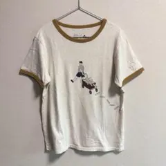 【LOGOS 】リンガーTシャツ