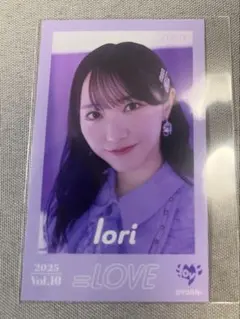 =LOVE イコラブ　野口衣織　ミニフォトカード