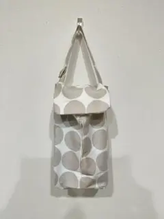 ソフトパック用 ティッシュカバー ハンドメイド 水玉 壁掛け可のサムネイル