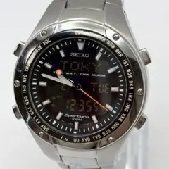 BULOVA ブローバ メンズ 腕時計 アナデジ シルバー BVS204 - メルカリ
