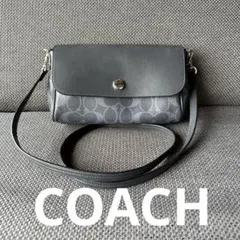 コーチ　COACH シグネチャー リバーシブル ポシェット ショルダーバッグ