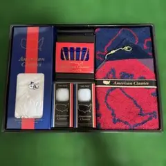 American Classics ゴルフギフトセット タオル ボール ティー