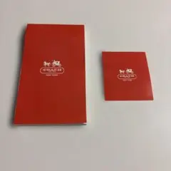 COACH メモ帳 付箋 セットのサムネイル