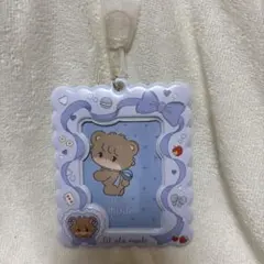 Lil ala mode カードホルダー　ラテ