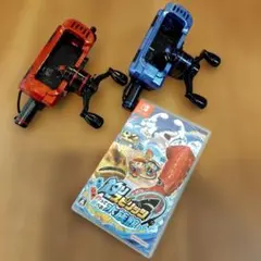 釣りスピリッツ　釣って遊べる水族館　スイッチ　サオコン２個セット