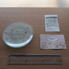 コリラックマ and Cute Cats ガラス皿&ICカード用ステッカー