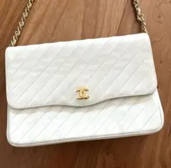 付属品あり　CHANEL シャネル マトラッセ チェーンショルダー ヴィンテージ