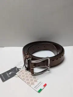 ORICE HILTON イタリア製 本革ベルト ブラウン 未使用