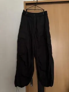 GU カーゴパンツ ブラック Sサイズ
