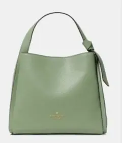 ★最終お値下げ★【kate spade】ノットミディアムクロストート グリーン