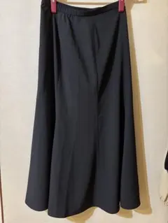 マーメイドマキシスカート UNIQLO 黒 Lサイズ