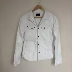 NICOLE CLUB FOR MEN ホワイトデニムジャケット 46のサムネイル