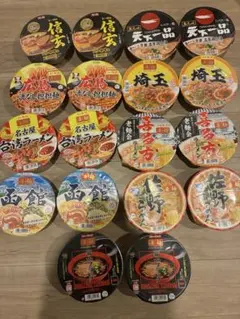 ご当地カップ麺18個　詰め合わせのサムネイル