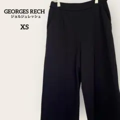 GEORGES RECH ジョルジュレッシュ　日本製　ブラックパンツ XS