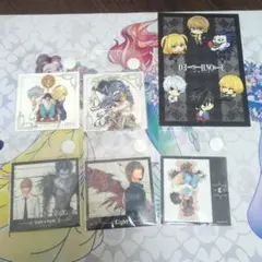デスノート　DEATH NOTE　ステッカー　5枚　ポストカード